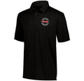 Circle TFT Chest Seal Screen-Printed Dri-Fit Performance Polo
