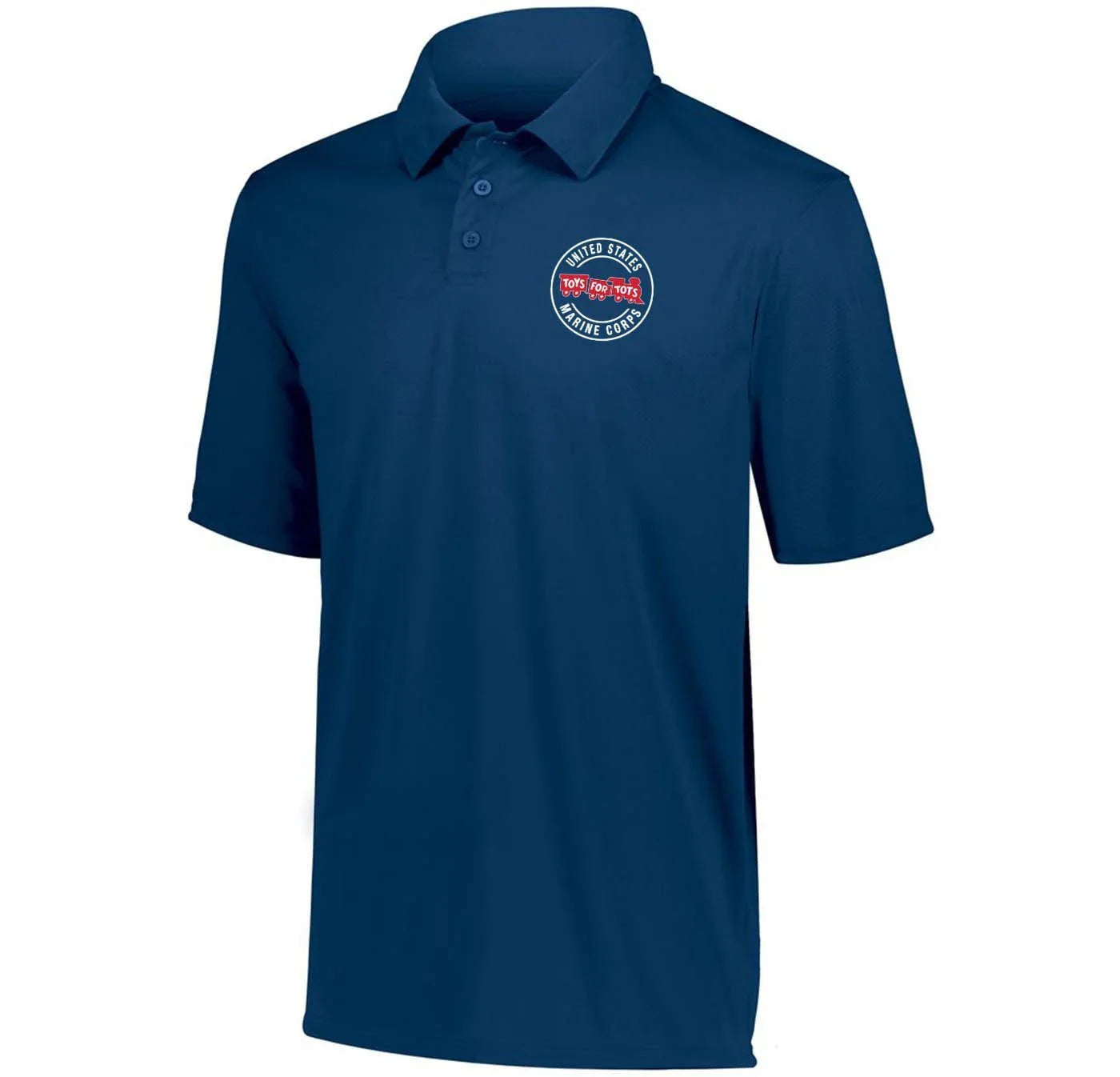Circle TFT Chest Seal Screen-Printed Dri-Fit Performance Polo
