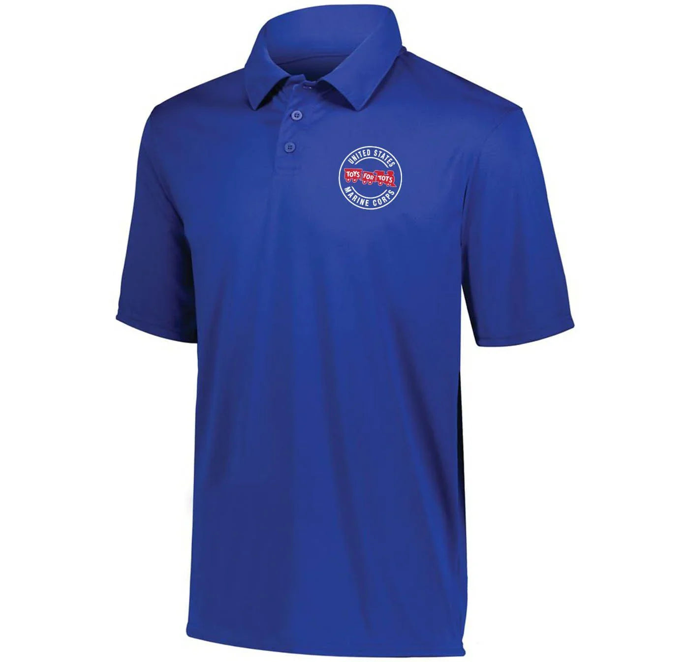 Circle TFT Chest Seal Screen-Printed Dri-Fit Performance Polo