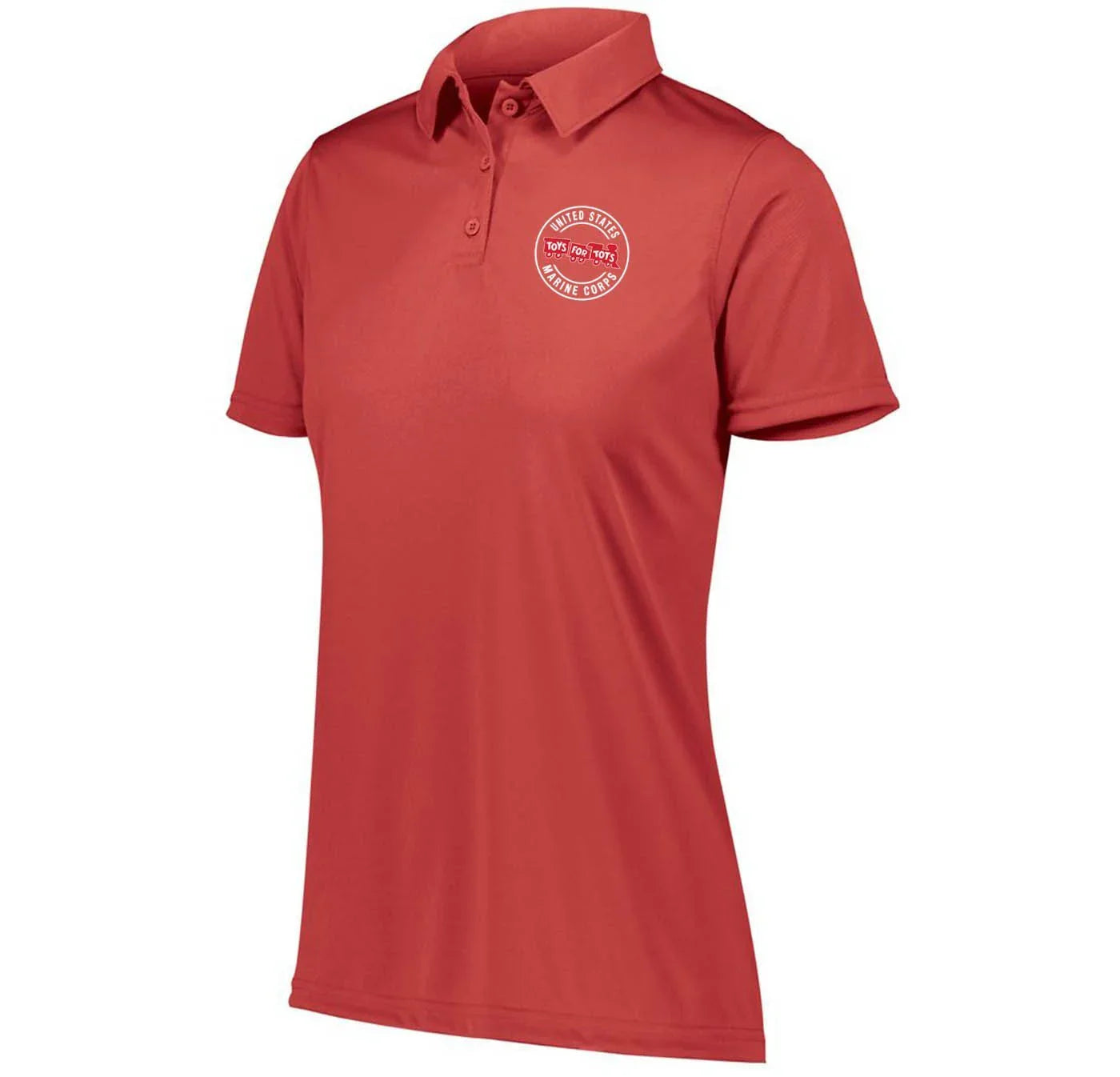 Circle TFT Chest Seal Screen-Printed Dri-Fit Performance Women's Polo