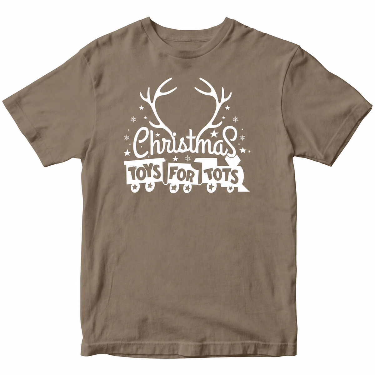(CLOSEOUT) Christmas Antlers TFT Tee