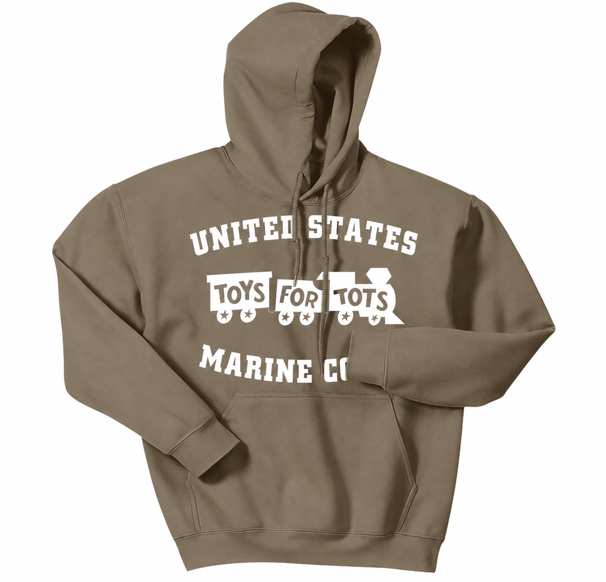 Kids White TFT Train Hoodie