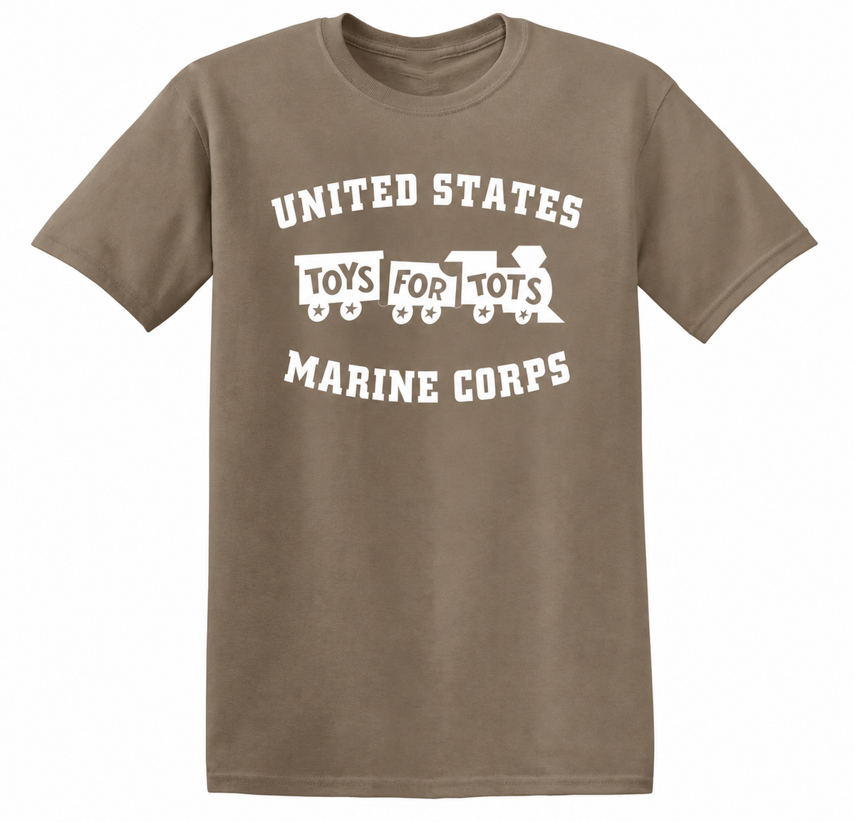 Kids White TFT Train T-Shirt